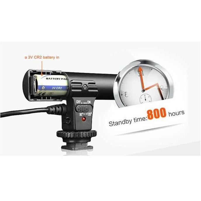 Microphone MIC-01 for Canon, Nikon DSLR, Sony Handycam Terlaris