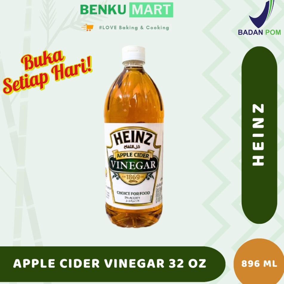 

Heinz Cider Vinegar Cuka Apel Heinz 896 Ml 32 Oz