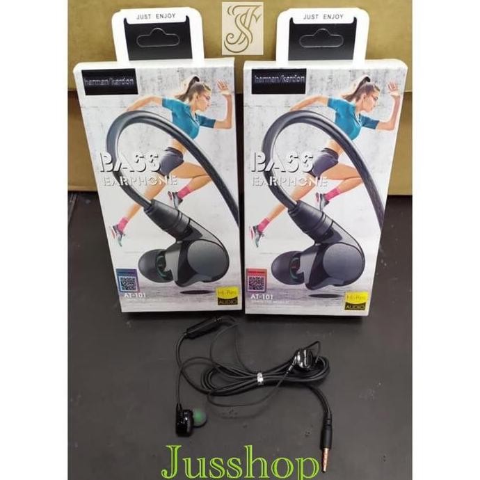 HANDSFREE HEADSET EARPHONE JBL HARMAN KARDON AT 101 ORIGINAL DAN TERPERCAYA