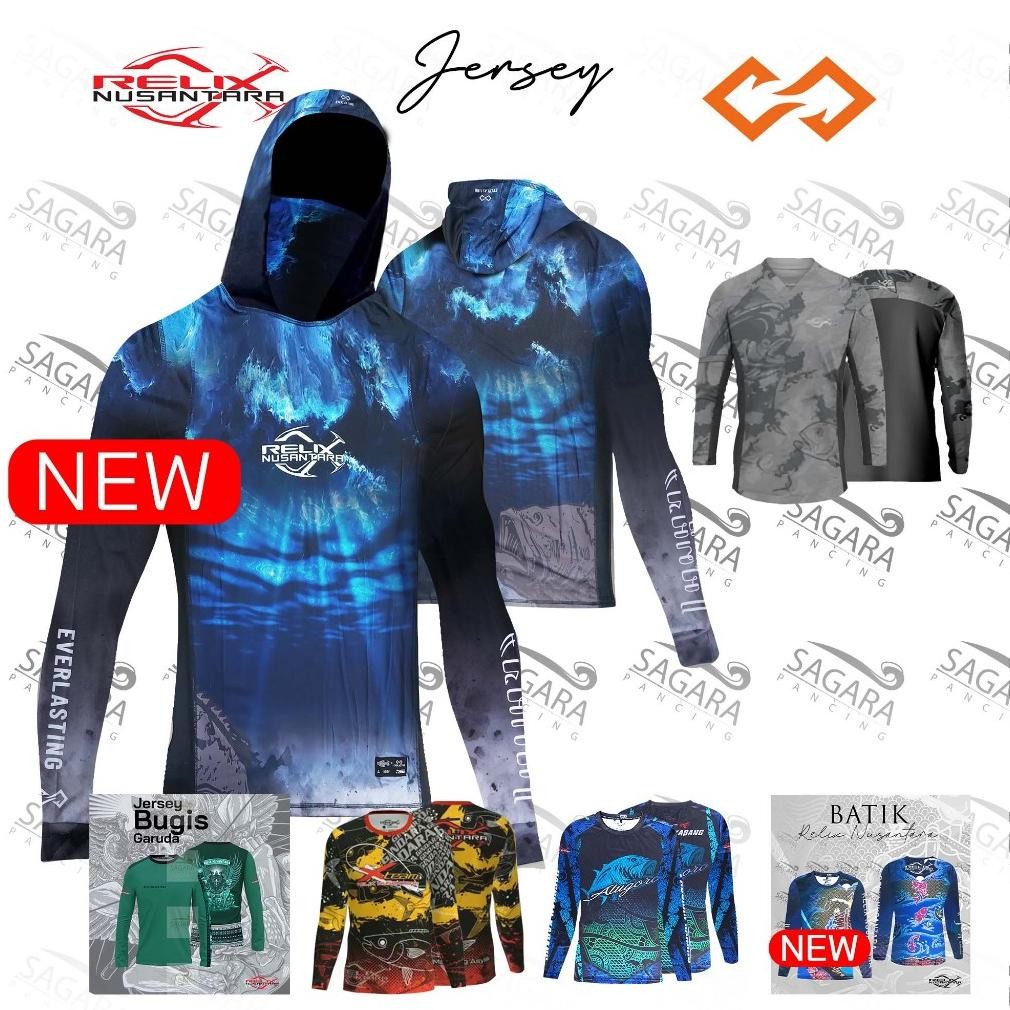 Jersey Relix Nusantara Jersey Mancing Baju Mancing Nugi