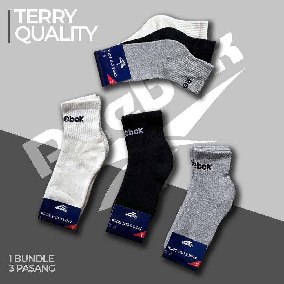 KAOS KAKI R.B/ KAOS KAKI REBOOK ORIGINAL BNWB/ KAOS KAKI REBOOK PANJANG/ KAOS KAKI REBOOK PRIA/ KAOS