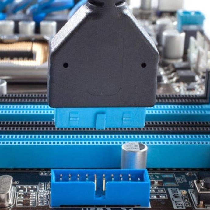 USB 3.0 HUB adapter 2 port internal front panel 3.5 inch for PC