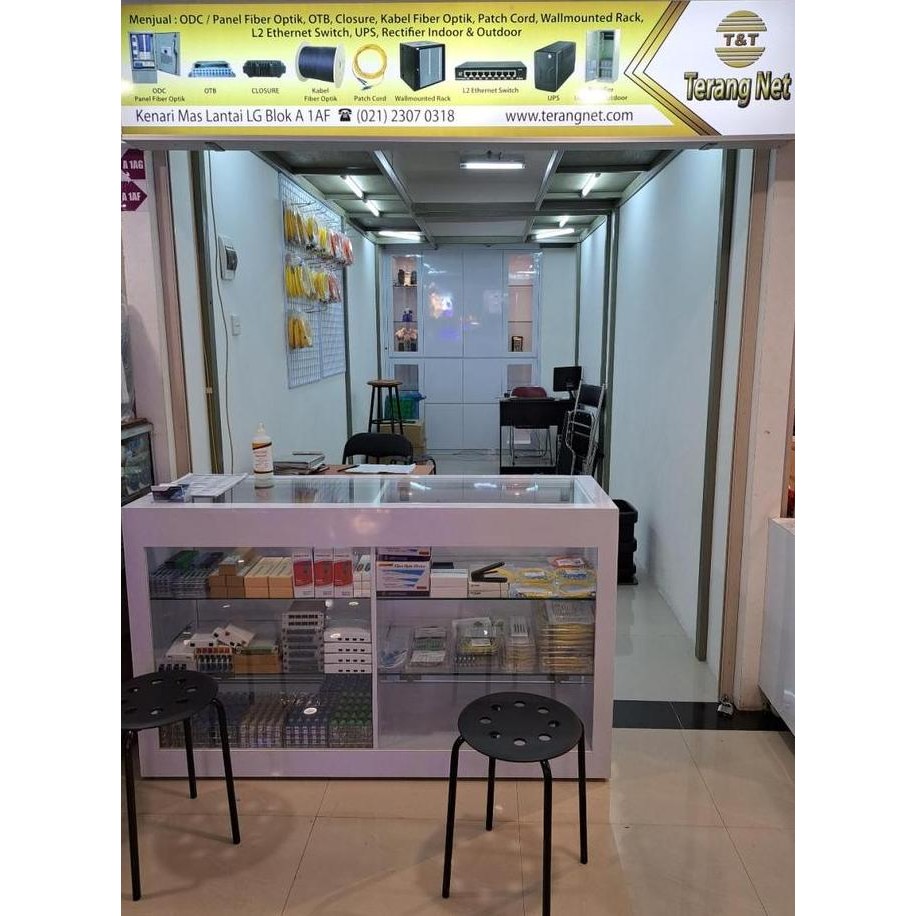 otb / odf rackmount 48 core + adaptor lc PAZ Terlaris