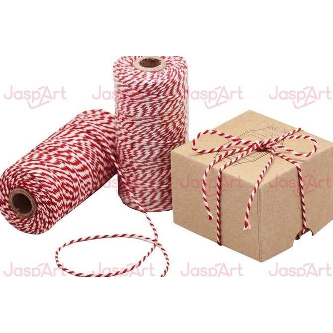 

=====] Tali Rajut Rami 100m Merah Murah Tali Pita Kado Kraft Pita Kado Murah