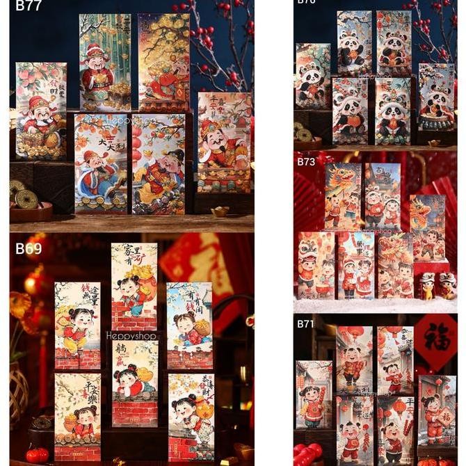 

Buruan serbu] AngpaoImlek Motif Anak Cai Shen PandaAngpaoImlek CNY