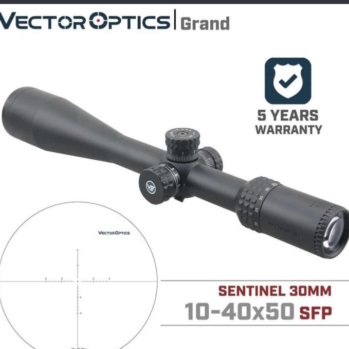 Teleskop Vector Sentinel X 10-40x50 SFP Telescope Scope Vector Optics SF Nugi