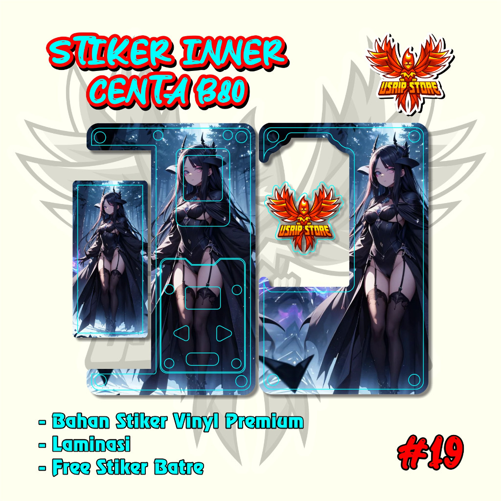 

Premium Cut - 1 B80 19 Garskin Stiker / Case Custom Terlaris 2PCS/ Fullbody