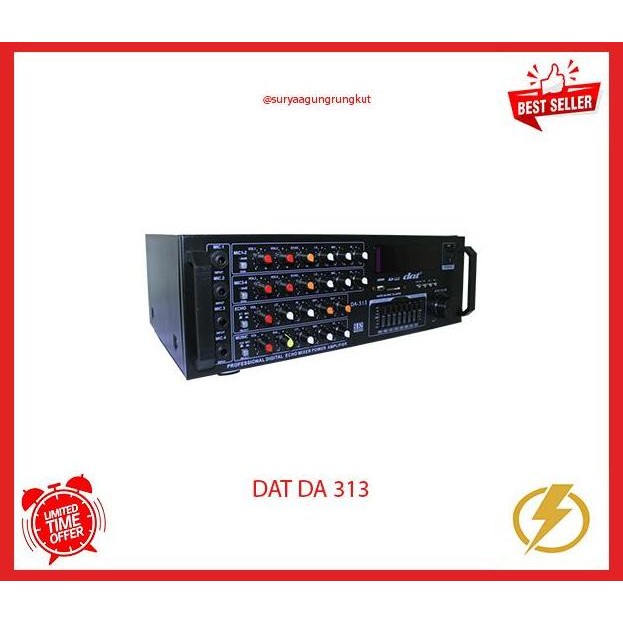 Promo POWER AMPLIFIER DAT USB SD CARD FM RADIO MP3 KARAOKE DA - 313 COD