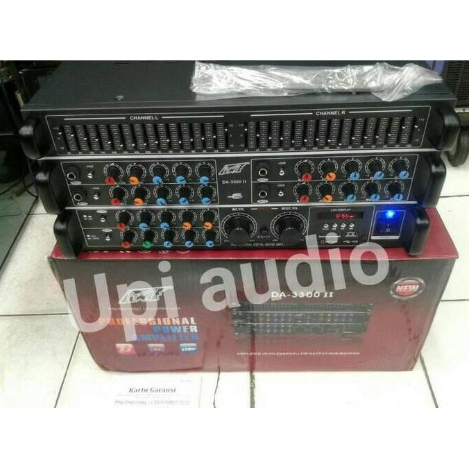 Promo Amplifier Pewie DA-3300 II Power Miking Karaoke COD