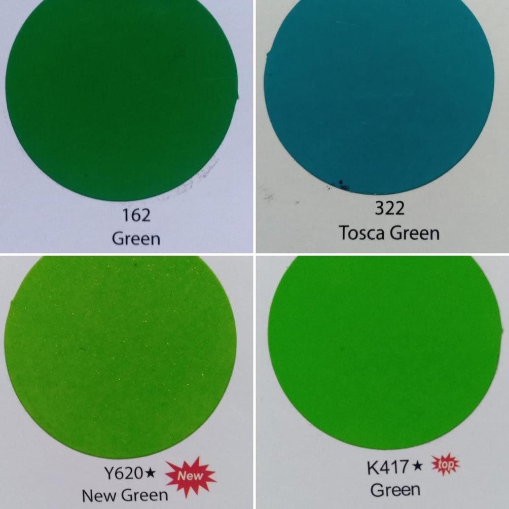 Samurai Paint Kurobushi Cat Semprot Pilox Pilok Warna Green / Hijau - Candy Green, Hijau Metalik, To