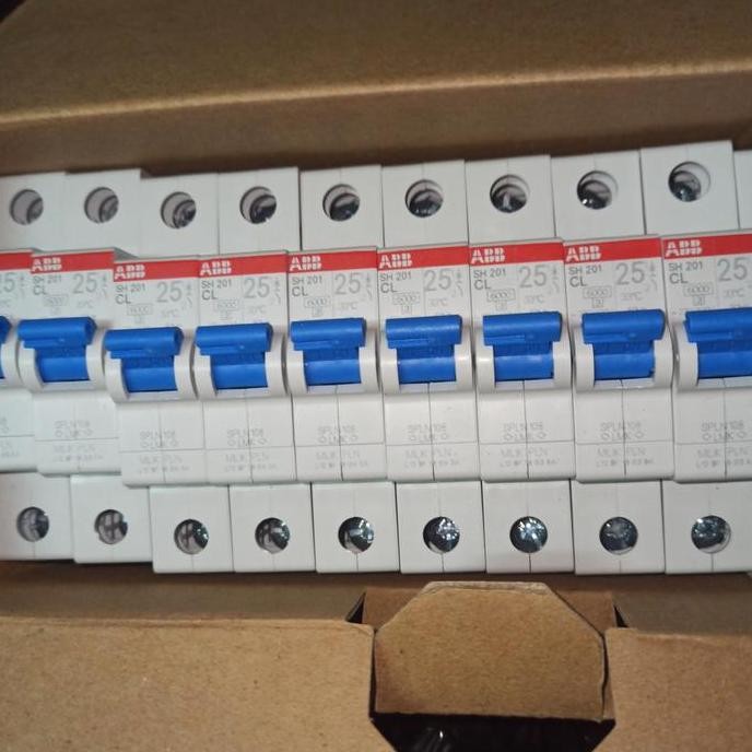 Mcb Abb Pln 1Phase 25A Ori Murah Terbaru