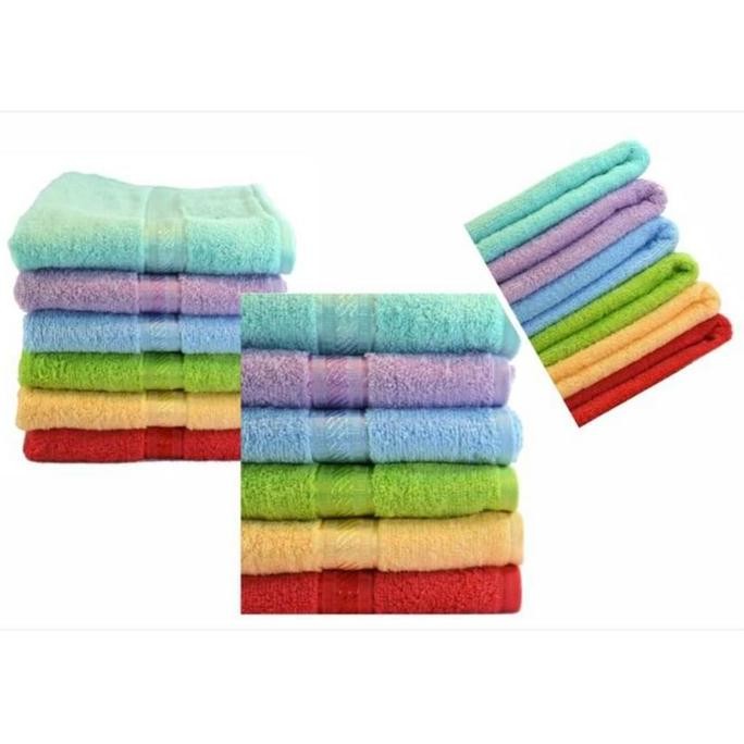 Grosir Handuk Merah Putih Besar 70 X 140 Terry Palmer - Handuk Dewasa Terbaru