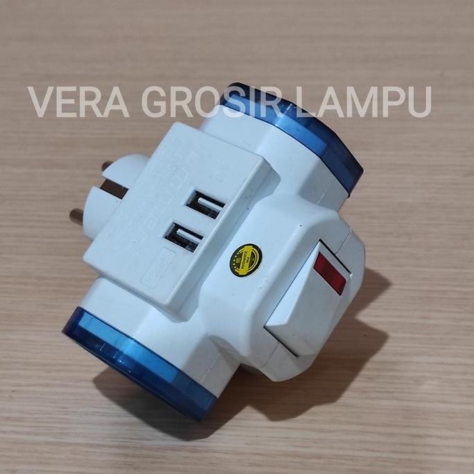 Steker T Arde Usb Lumment 6837 St6837 / Tee Arde Usb Lumment St-6837 Terbaru