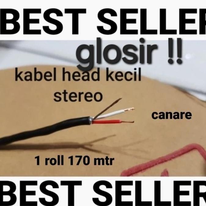 KABEL HEAD STEREO )             KABEL ANTI NOISE  RAKIT MIC POTENSIO AUX RCA COAXIAL MICROFON THE CA