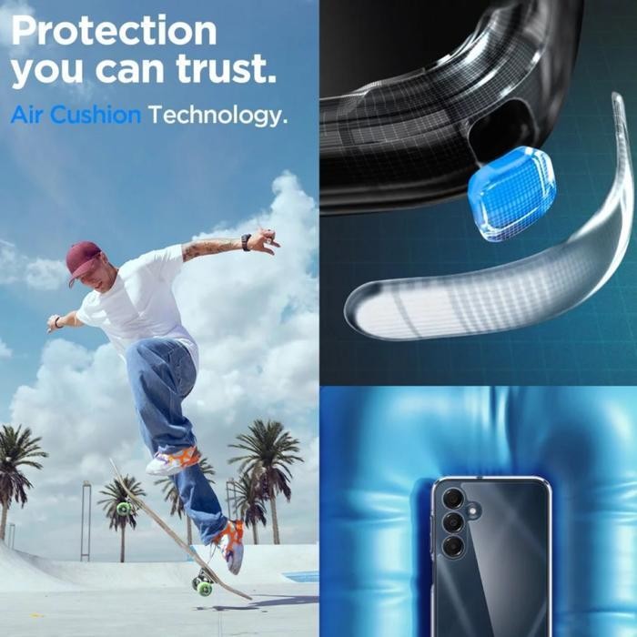 Gms Case For Samsung Galaxy A16 5G Spigen Ultra Hybrid Clear Slim Anti Scratch Crack Shock Slip Shoc