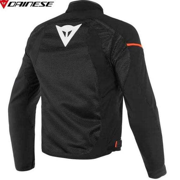 Jaket Dainese Air Frame D1 Tex Jacket Black/White/Fluo Red