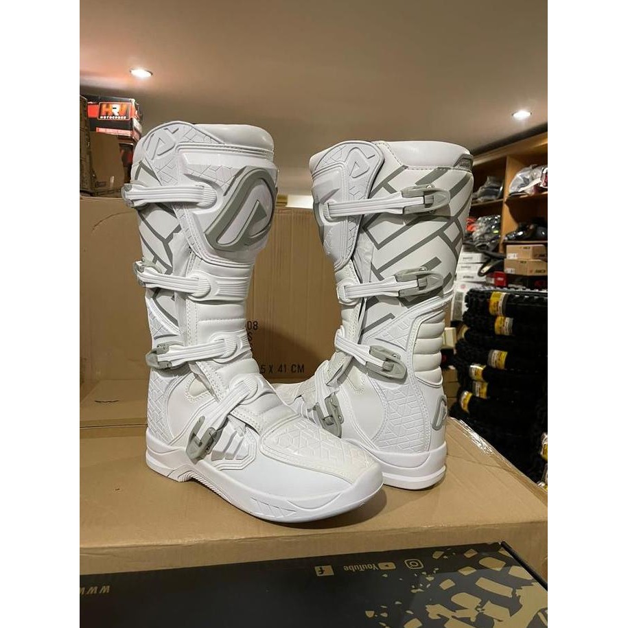 SEPATU ACERBIS X TEAM IMPORT UNTUK OFFROAD ORANGE MERAH BIRU