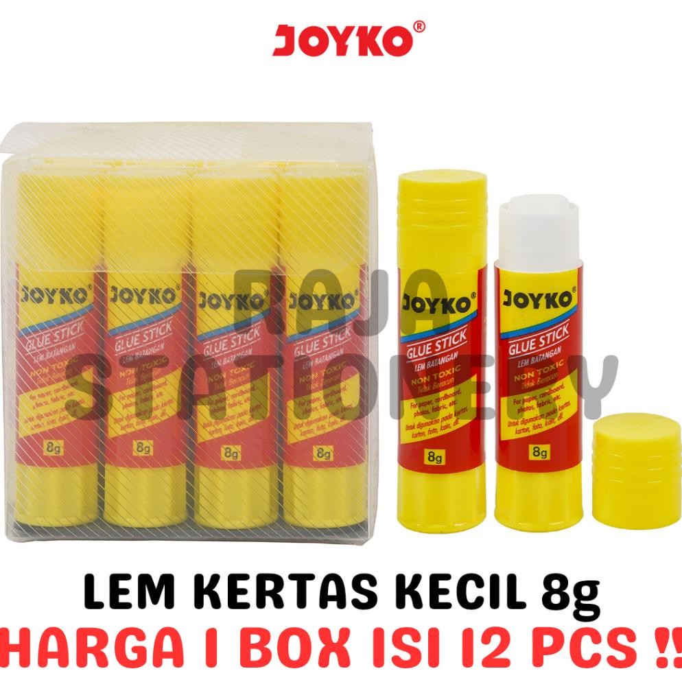 

Readyy!! JOYKO GLUE STICK 8g LEM BATANG STIK JOYKO KECIL GS-09 LUSIN [12PCS]