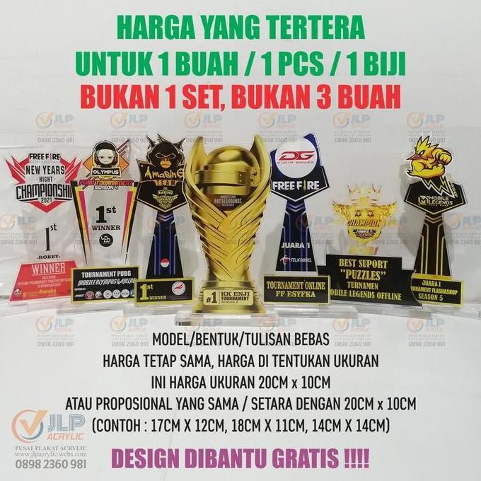 Baru [EXPRESS] Piala PUBG, PUBGM, Trophy PUBG, Trophy PUBGM, Tropi PUBG