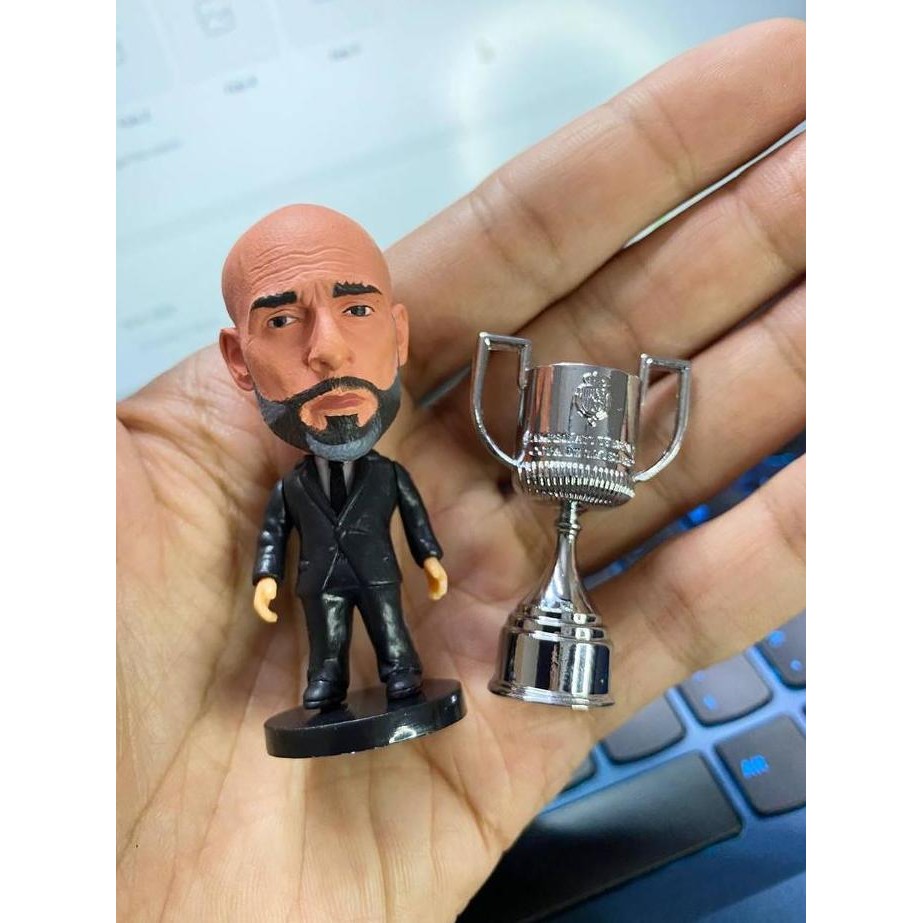 Baru Miniatur Trofi Piala Copa Del Rey Spanyol - Piala Mini - Mini Trofi