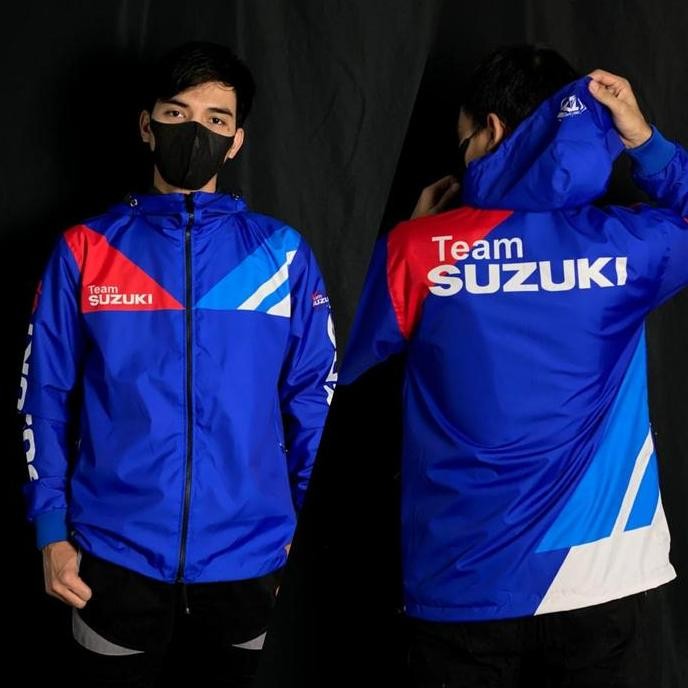 JAKET HOODIE TEAM SUZUKI SATRIA FU GSX SUNMORI