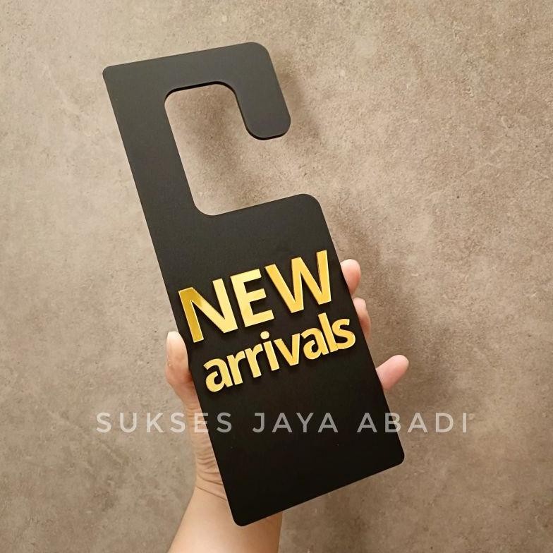 

Readyy!! Papan New Arrival Hitam / Pengumuman New Arrival / New Arrival Hitam / New Arrival Signage / New Arrival Sign / Papan BEST SELLER / Papan SALE / LAST PIECE