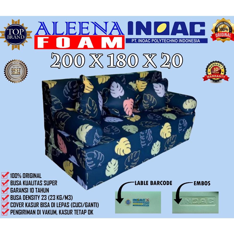 Terlaris [200X180X20] Sofabed Inoac Eon D23 Garansi 10 Tahun Sofa Bed Inoac Sofa Bed Multifungsi Sof