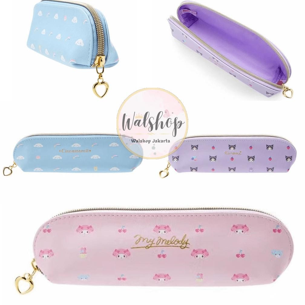 

Readyy!! Walshop - Tempat Pensil Sanrio Resleting Love Kuromi Melody Cinnamoroll HK - TP004
