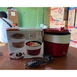 Bst Ready Panci Listrik Multifungsi Electric Cooking Pot 1,5 Liter 1,8 Liter Best Seller