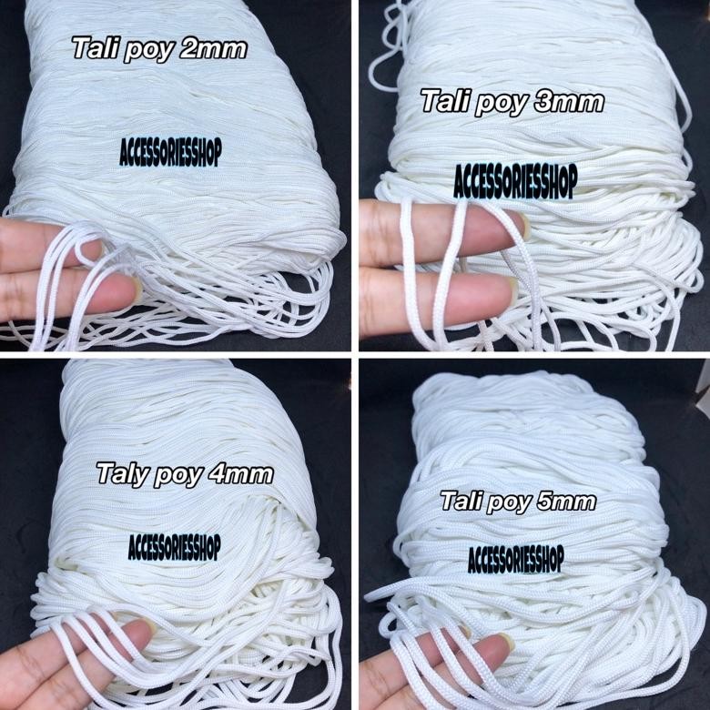 

Readyy!! Tali poy 2mm-3mm-4mm-5mm (-+1KG)
