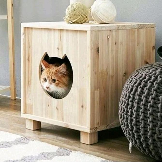cat condo/cat plyground/kandang kucing/cakaran kucing/tempat bermain kucing murah