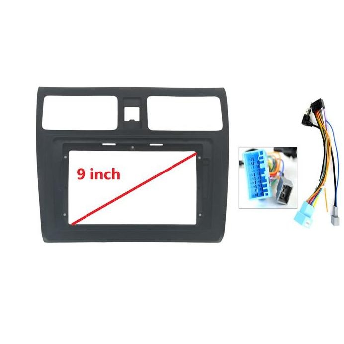 Frame  Head Unit Android 9 inch Suzuki Swift 2006 2009 - 2011
