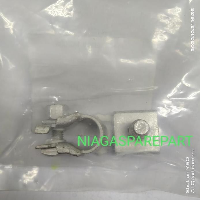 TERMINAL ASSY BATTERY T120SS - MR973900 MITSUBISHI ORIGINAL KEPALA AKI murah