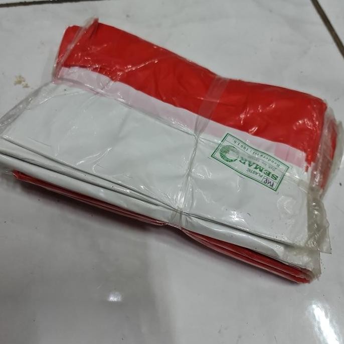 New Bendera plastik merah putih/bendera plastik semar merah putih