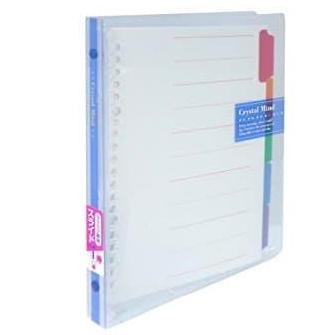 

TERMURAH - KOKUYO Campus Binder Crystal Mind SIZE B5 26 RINGS L-348