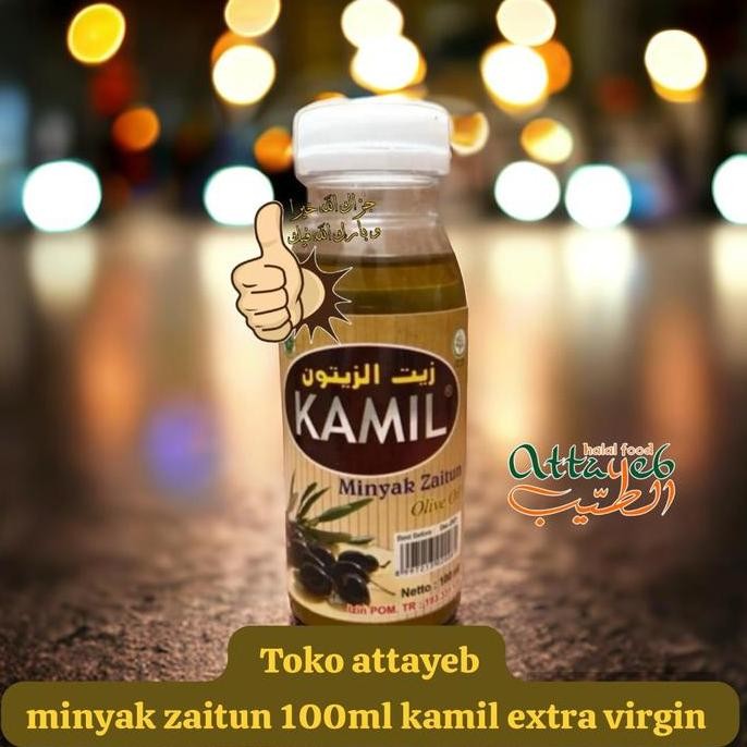 

Kamil Minyak Zaitun (Cair) 100Ml / Kamil Extra Virgin Oil / Minyak Zaitun Kamil | Minyak Zaitun Cair Bisa Diminum
