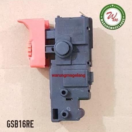 SAKLAR SWITCH MESIN BOR DRILL GSB16RE GSB 16 RE