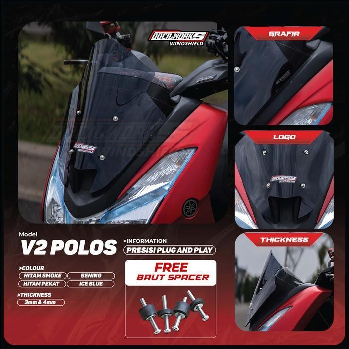 Docilworks - Visor Windshield Lexi Banyak Model Original Dan Terpercaya