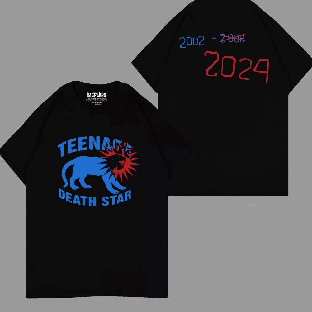 Promo Teenage Death Star Kepala Merah Kaos Band Tds Kaos Teenage Band Distro Musik