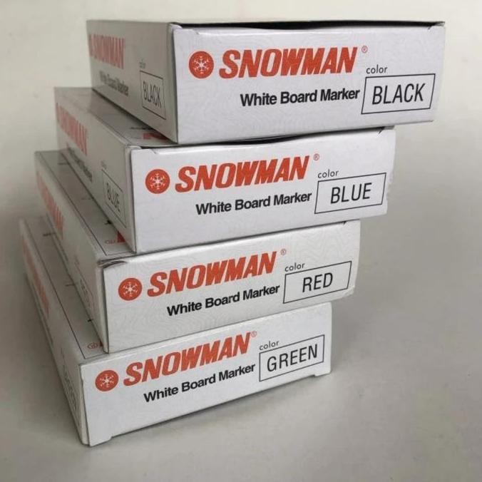 

SPIDOL SNOWMAN WHITE BOARD PER LUSIN ORIGINAL DAN TERPERCAYA