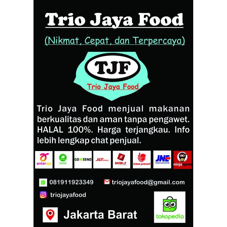 

Bubuk Ketan (Kedelai Bubuk) Homemade (1Kg) - Trio Jaya Food #Gratisongkir