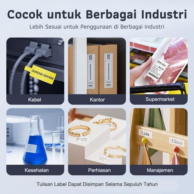 

Baru Stiker Label Niimbot M2 Putih - Anti Air Minyak Sobek (Label Bulat Kosong)