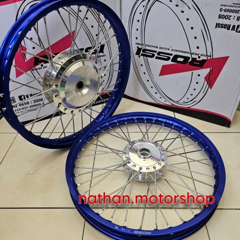 Terlaris Velg Rossi Ring 17 Honda Scoopy Beat Vario Sepasang Paketan Ori V Rossi