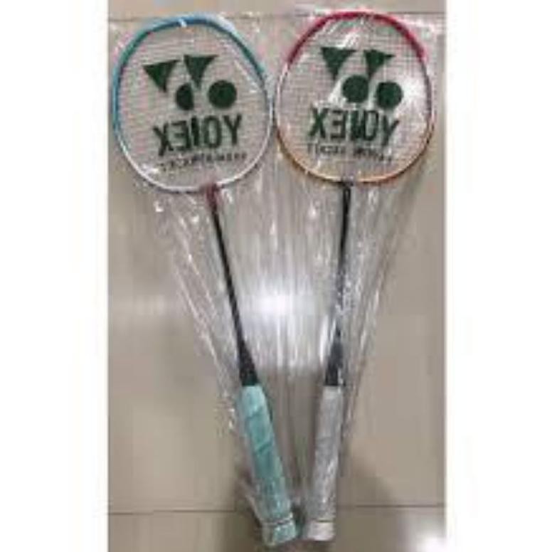 RAKET MURAH 1 SET ISI 2 RAKET BADMINTON YONEX / CARBONEX 9 SP FULL CARBON SHAFT