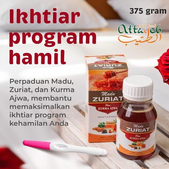 

Madu Promil Zuriat Plus Kurma Ajwa Penyubur 280Ml Ekstrak Bee Polen (Bpom)