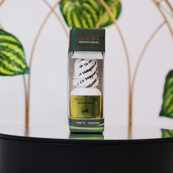 Asli Tetes Telinga Herbal Propolis SM Anak & Dewasa untuk Budeg, Telinga Berair, Bernanah, Robek Pec