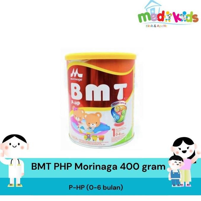 terbaru morinaga bmt php susu formula bayi 0-6 bulan 400gr tin