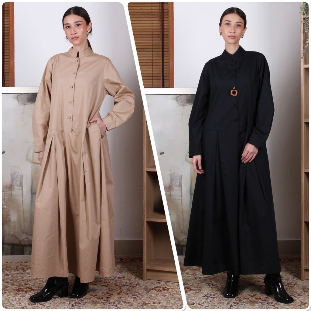 Itang Yunasz RTW - Pavina Pleats Dress