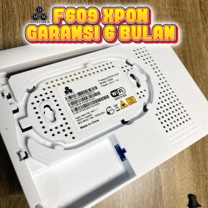 F609 V9 Xpon Router Fiber Optik