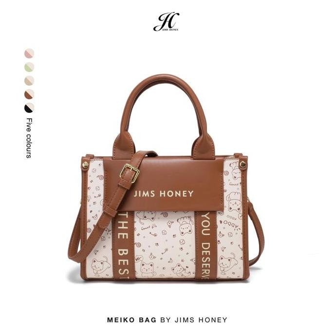 terbaru jims honey meiko bag - tas selempang kulit slingbag fashion wanita elegan